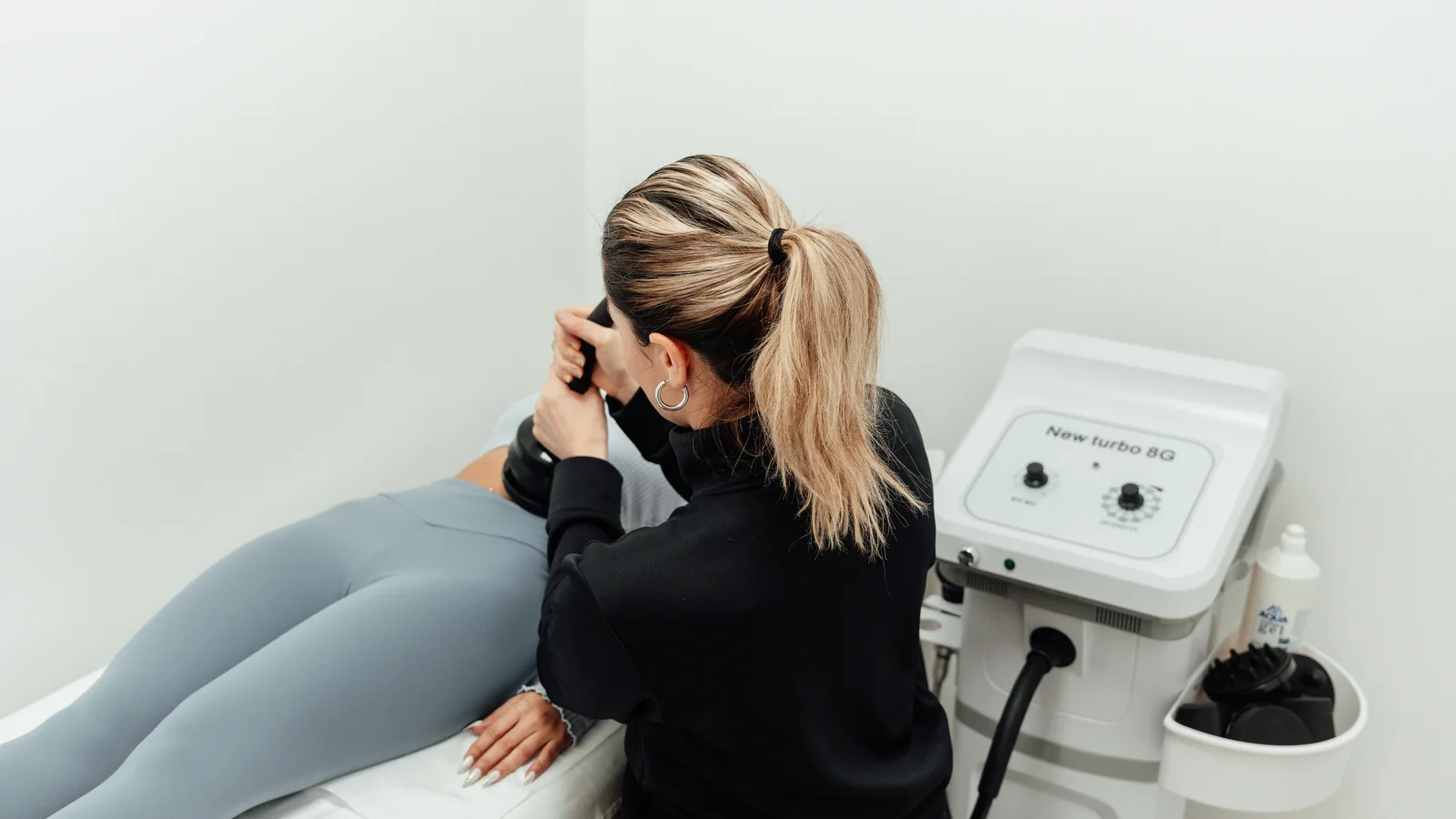 Séance de cryolipolyse en cabinet